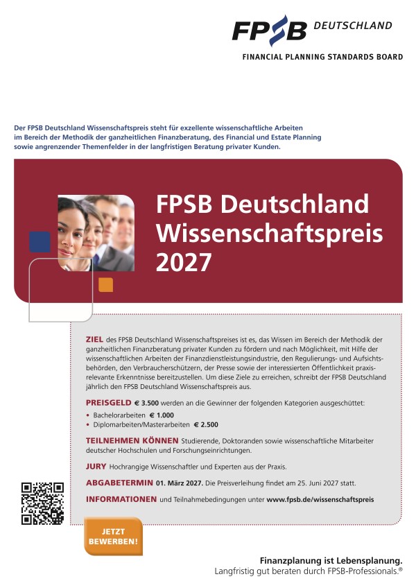 2027 Wissenschaftspreis Plakat